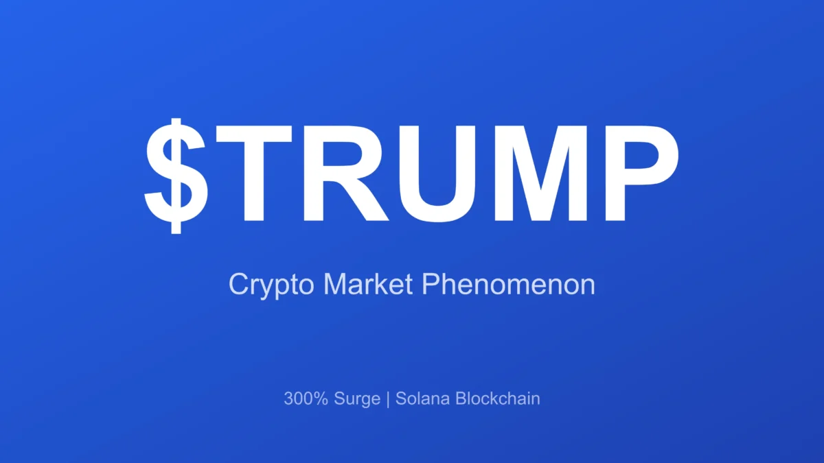 #TRUMP Crypto Market Phenomenon